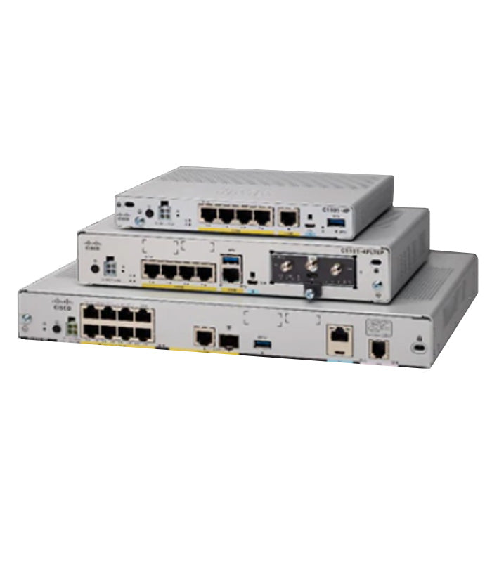 C1111-4P Integrated Service Router with 4 Gb ports & 2 1Gb WAN