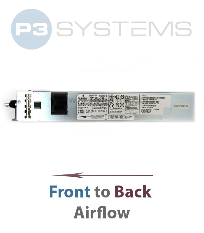 C4KX-PWR-750AC-R 4500-X Power Supply (front-to-back airflow)