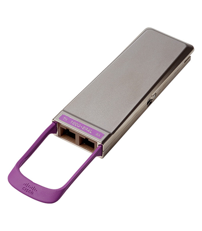 CPAK-100G-ER4L Genuine Cisco CPAK-100G-ER4L 100GBASE-ER4 Lite CPAK for SMF
