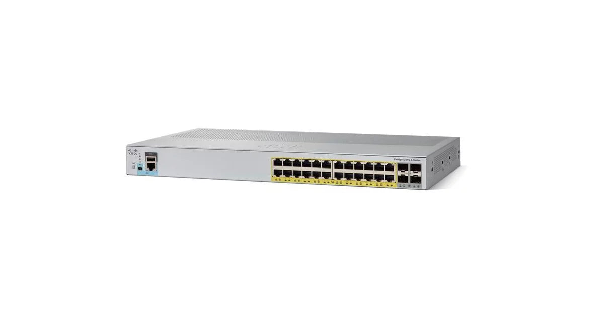 WS-C2960L-24TQ-LL Switch with 24p GE and4p 10G SFP+