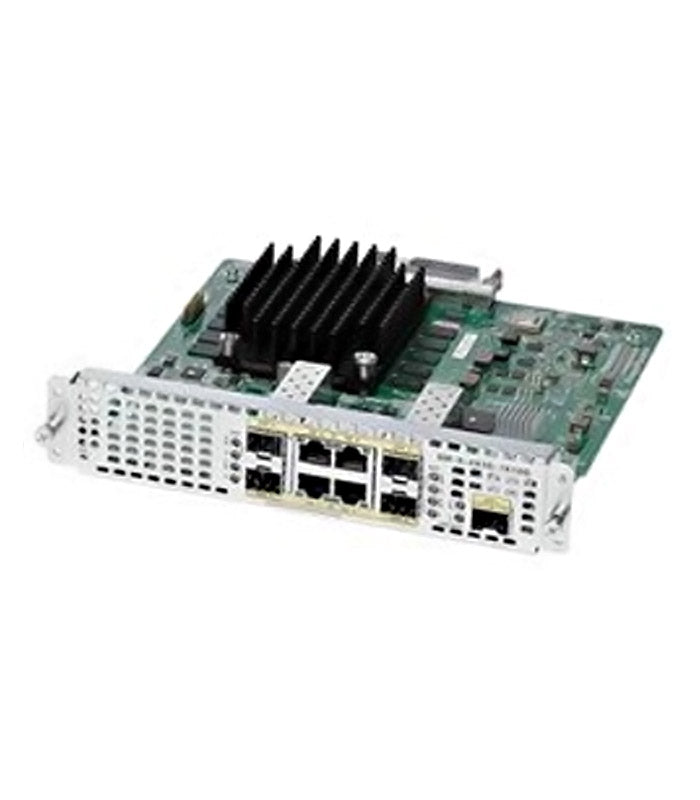 SM-X-4X1G-1X10G 4p High-Density Gb or 1p 10 GE WAN Service Module