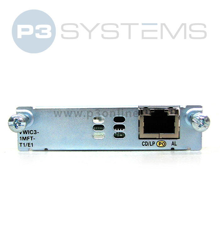 VWIC3-1MFT-T1/E1 Cisco 1 port T1/E1 Multiflex Trunk VWIC Card
