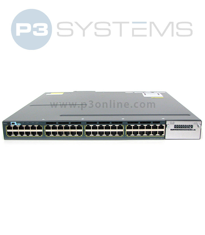 WS-C3560X-48T-S Cisco 3560X 48 port 10/100/1000 Layer 3 Switch