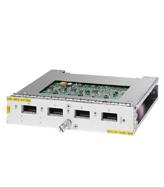 A9K-MPA-4x10GE 4-port 10-Gigabit Ethernet Modular Port Adapter