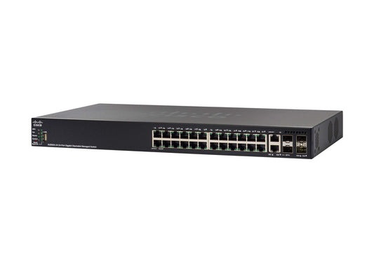 SG550X-24-K9-NA Cisco 550X 24 Port Stackable Managed Switch