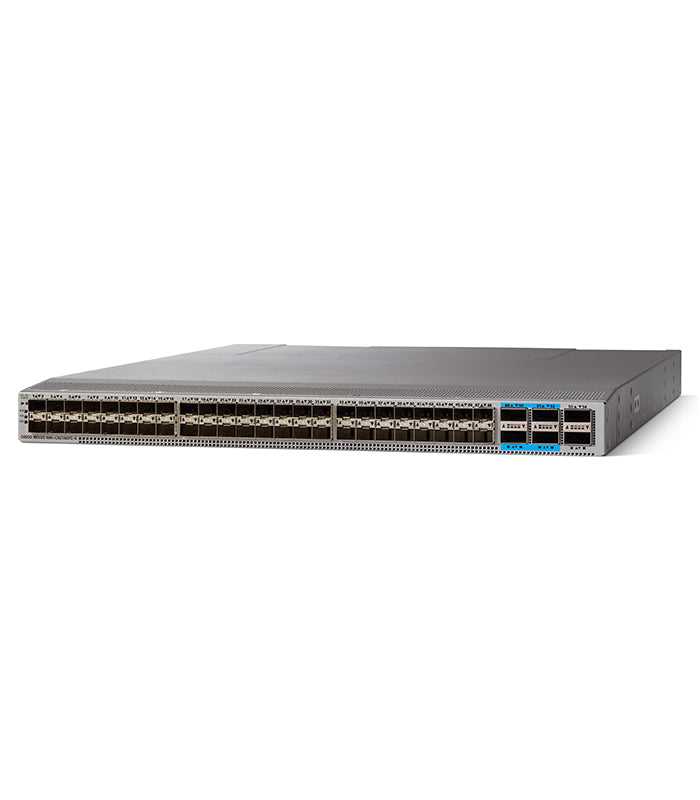 N9K-C92160YC-X Nexus 9200 48p 25G SFP+, 6p 40G QSFP or 4p 100G QSFP28