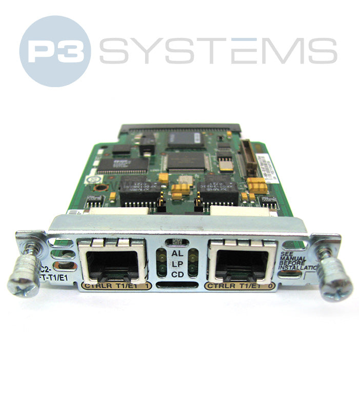 VWIC2-2MFT-T1/E1 Cisco T1/E1 Multiflex Trunk Voice/WAN Interface Card