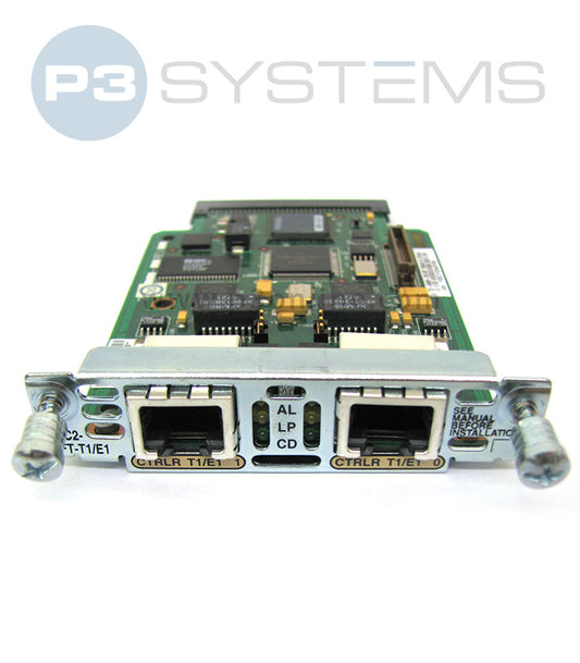 VWIC2-2MFT-T1/E1 Cisco T1/E1 Multiflex Trunk Voice/WAN Interface Card