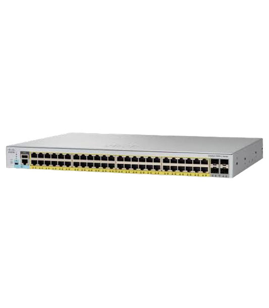 WS-C2960L-48PS-LL Switch with 48p GE POE+ and 4p 1G SFP