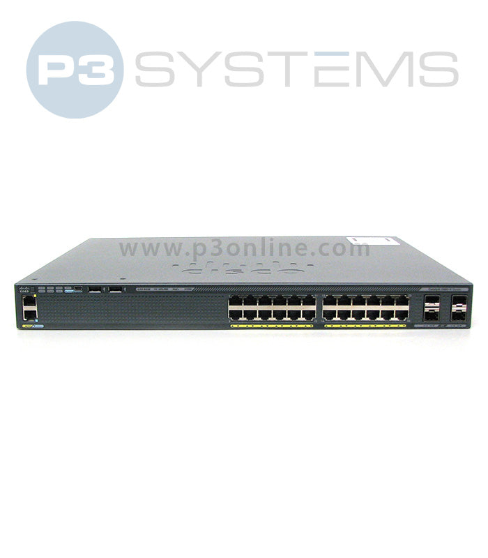 WS-C2960X-24TS-L Cisco WS-C2960X-24TS-L 24 port stacking switch