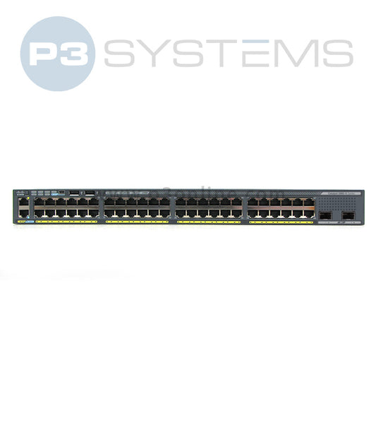 WS-C2960X-48TD-L Cisco WS-C2960X-48TD-L 48 port stacking switch