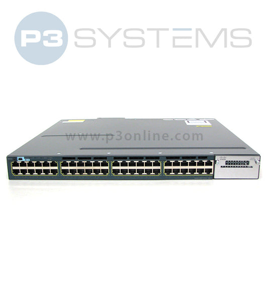WS-C3560X-48P-L Cisco 3560X 48 port 10/100/1000 PoE Switch
