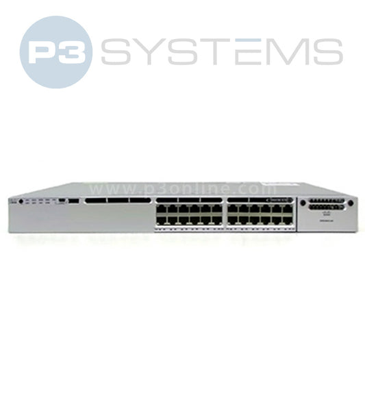 WS-C3850-24T-E Cisco 3850 Series 24 port Stackable Switch