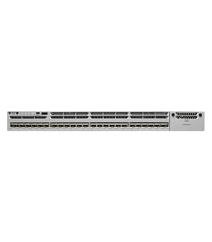WS-C3850-24XS-S Stackable 24 SFP+, 715WAC PSU, IP Base