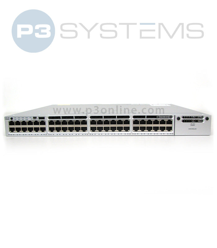 WS-C3850-48F-E Cisco 3850 Series 48 Port Stackable PoE Switch