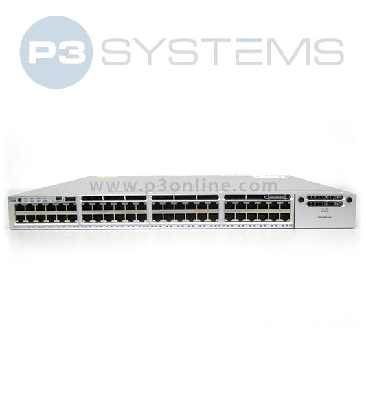 WS-C3850-48F-E Cisco 3850 Series 48 Port Stackable PoE Switch