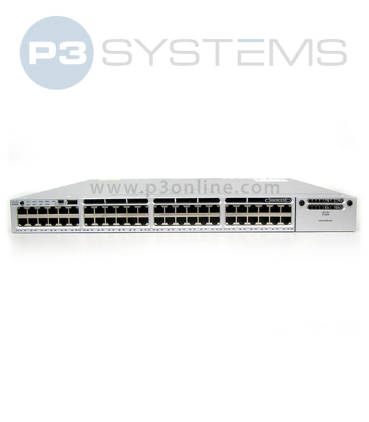 WS-C3850-48T-E Cisco 3850 Series 48 Port Stackable Switch