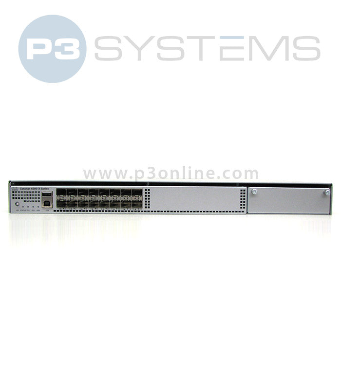WS-C4500X-F-16SFP Catalyst 4500-X 16 Port 10GE IP Base, Back-to-Front Cooling, No P/S