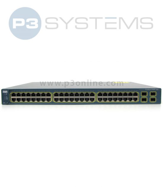 Cisco WS-C3560G-48PS-S 48-Port 10/100/1000 PoE 3560 Switch 1 Year Warranty 