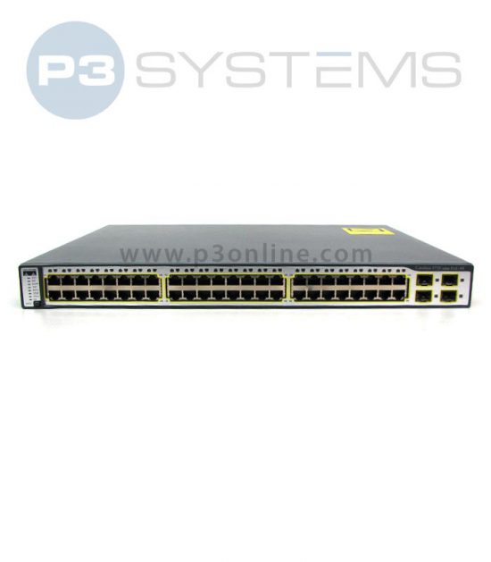 Cisco WS-C3750-48PS-S PoE switch