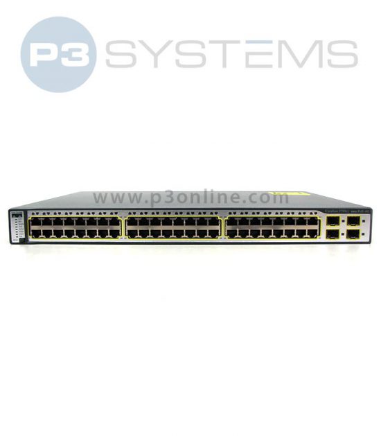 Cisco WS-C3750G-48PS-E PoE switch
