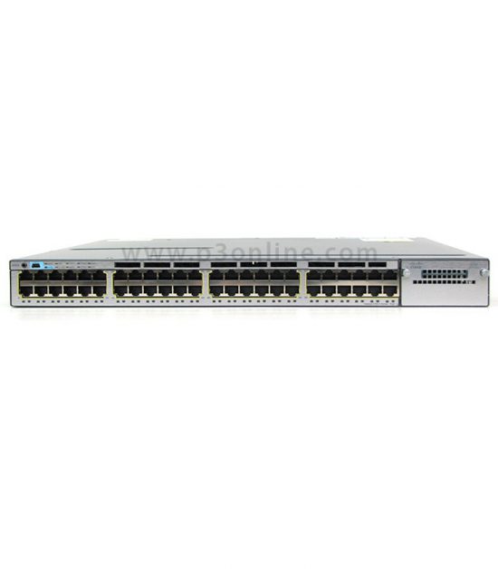 Cisco ws-c3750x-48p-s Gigabit PoE Switch