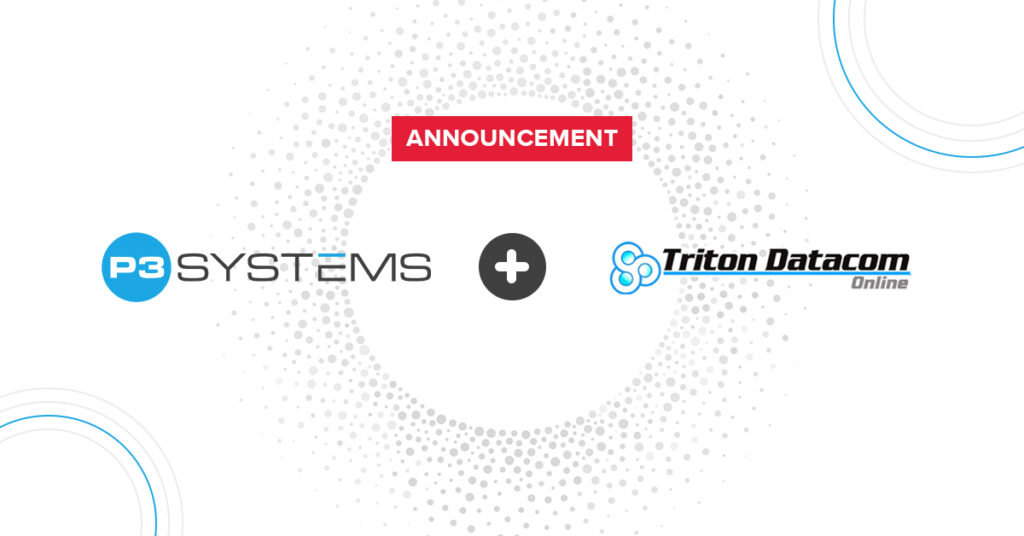 P3 Systems Acquires TritonDataCom